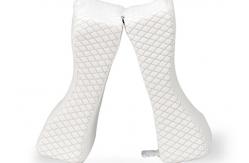 China Sleep Sciatica Relief Contour Knee Pillow , Medical Fold Foot Foam Wedge Pillow supplier
