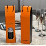 Eco Friendly Foldable Wine Packaging Box Custom Printed Single Double Bottle Empty Boxes