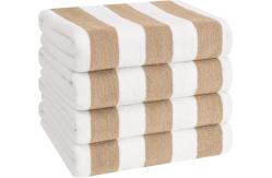 China 76*180cm Cotton Beach Towels Comfortable With Modern Minimalist Style supplier