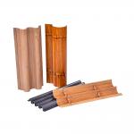 Environmental Friendly Fluted Metal Panel Fireproof Aluminum Wall Plates for sale