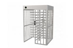 China IP44 QR Reader Full Height Turnstile Single Lane Bi Directional supplier