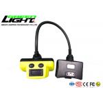 Waterproof IP68 ABS 18000lux 6.8Ah LED Mining Lamp