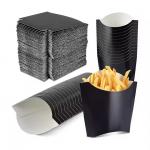 Customized French Fry Box  Eco-friendly, Recyclable, Disposable Fast Food Paper Box Packaging Box for sale