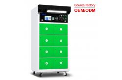 China Electric Car Lithium Battery Swapping Machine Station 7 Inch 220V 6KW supplier