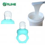 ROHS Injection Molding LSR Liquid Silicone Rubber Baby Pacifiers Yellowing Resistance for sale