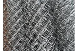 China Electro Galvanized 5 Foot Garden Chain Link Fence Mesh 2.8mm Dia supplier