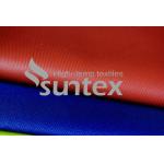 Customized Insulation Single Side Silicone Rubber Coated Fireproof Silicone Coated Fiberglass Fabric for sale