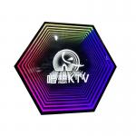 DC 12V Power Consumption Custom Design Infinity Effect Neon Sign for Wall Decoration for sale