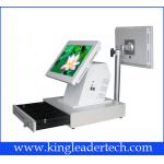 Red POS / Cash Register Touch Terminal , LCD TFT Monitor Touchscreen 15