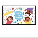 Whiteboard 102 Inch Interactive Projector Board For School Classroom From IBoard Factory for sale