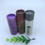 Recycled Cardboard Lipstick Packaging Tube Cosmetic Empty Kraft Paper Lipstick Tubes for sale