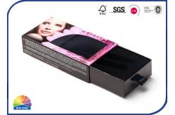 China Glossy Lamination 4c Print Eyelash Drawer Gift Box With Window supplier