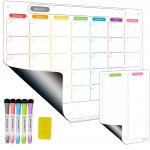 Personalised Magnetic Fridge Calendar Memo Pad for Home for sale