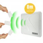 Long Range RFID Card Access Control 1 - 8m Integrated UHF RFID Reader for sale
