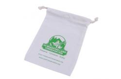 China Practical Antiwear Pouch Drawstring Bag , Recycle Canvas Drawstring Gift Bags supplier