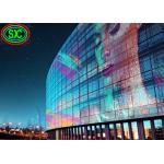 P5 glass window RGB Transparent  LED Screen 6000 nits brightness Cree chip for sale