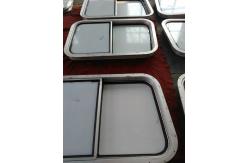 China Customized Bolted / Welded Rectanglar Marine Windows / Marine Ships Aluminum Alloy Window supplier