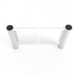 Cylindrical 304 Sus Access Control Gate Swipe Card Face For Building Office