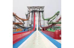 China 370m2/465m2 Playground Water Park Speed Water Slide Water Play Equipment supplier