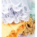 Curling Material Handmade Korean Floral Wrapping Paper Eco Friendly Wrinkled Paper for sale
