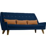 modern home upholstered three seater lounge chair furniture for sale