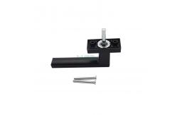 China Flap Square Lever Pull Handle Aluminum Alloy Window Door Lever Handle supplier