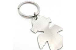 China As Photo Girl Metal zinc alloy Key Chain with Keychain Holder supplier