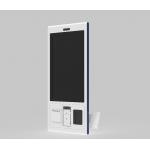 Android Payment Kiosk System 27 Inch Restaurant Self Service Order Kiosk With Thermal Printing Self Service Electronic Kiosk for sale