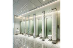 China High Impact Resistance Modern Public Bathroom Partitions for High Traffic Areas supplier