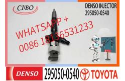 China Diesel Common Rail Diesel Injectors 295050-0540 For Toyota  23670-0L110 supplier
