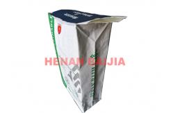China Custom Print Multilayer Paper Bags Square Sewing Bottom For Auto Filling Machine supplier