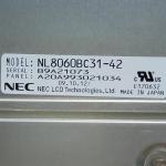 12.1 inch 82ppi lcd screen NL8060BC31-42 LCD Monitors Display Replacement
