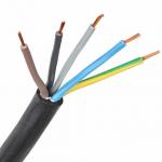3X2.5mm Submersible Pump 16mm 4 Core Flexible Fire Resistant 4G 1.5mm2 Rubber Underwater Waterproof UTP Cable for sale