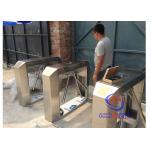 Three Roll Turnstile Barrier Gate Automatic Ticketing Access System 510mm Arm Width for sale