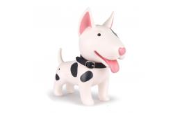 China phthalate free Plastic Piggy Bank Toy Eco PVC Material Dog Shape OEM supplier