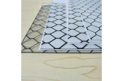 China ESD Grid Curtain Film Clear Shielding Blocking Partition PVC Sheet supplier