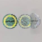 Customized Tamper Evident Adhesive Security Seals Anti Counterfeit Label for sale