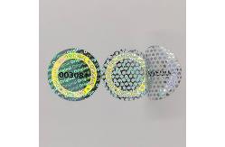 China Customized Tamper Evident Adhesive Security Seals Anti Counterfeit Label supplier