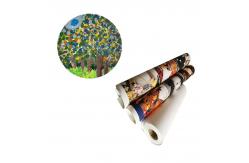 China Blank Waterproof Inkjet Printing Canvas 360gsm Matte Polycotton supplier