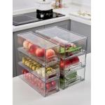 Refrigerator Handle Plastic 4 Drawer Organizer Bpa Free for sale