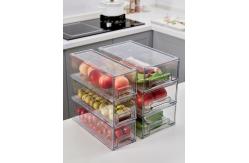 China Refrigerator Handle Plastic 4 Drawer Organizer Bpa Free supplier