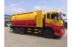 China Dongfeng 6*4 Sewage Suction Truck with Vacuum Pump supplier
