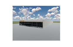 China H Section Steel Frame Industrial Building Prefabricated Metal Frame Structure Construction supplier