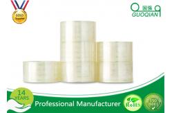 China Permanent Carton Sealing Tape , 50mm Silent Custom Printed Tape Water Activated supplier