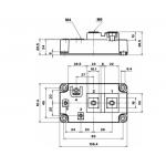 IGBT Power Module SKM600GA176D Trench IGBT Modules  FUJITSU IGBT Power Module for sale