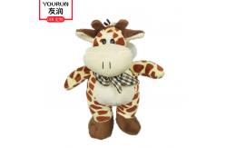 China Big Mouth Cow Soft Toy For Baby Custom Stuffed Animals With Sucker supplier