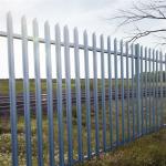 Powder Coated Galvanised Steel Palisade Fencing 1.5m Height for sale