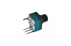 China RV97P6N0 Knurled Shaft Rotary Electrical Potentiometer For Precise Control Accuracy supplier
