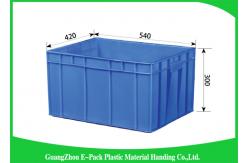 China Big Capacity Plastic Stackable Containers Transport Turnover Storage Non - Slip supplier