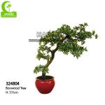 Lifelike Artificial Potted Floor Plants High Simulation Topiary Greenery Boxwood for sale